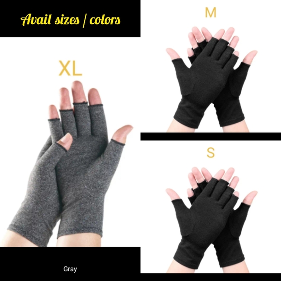 Compression Fingerless Gloves: Anti-Slip & Lightweight for Daily wear &activity - Picture 9 of 10